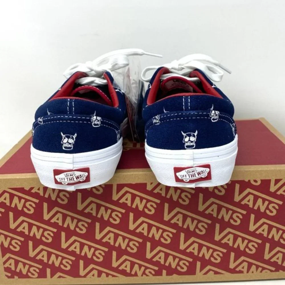 💖MEGA SALE💖VANS Era Pro Kader Sylla Halloween Suede Navy Women's VN0A347L0V0
